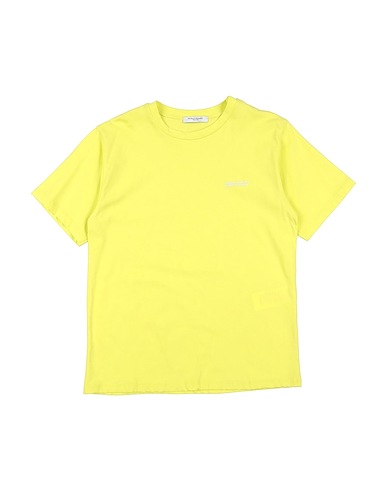 PAOLO PECORA T-shirt Lime green 100% Cotton