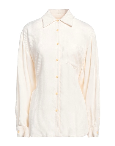 ALYSI Solid color shirts & blouses CRÈME 100% Viscose