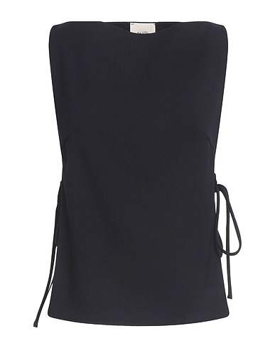 ALYSI Top CRÈME Nachtblau 100% Schurwolle