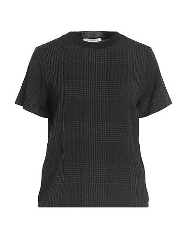 BARENA T-shirt Nero 43% Viscosa, 39% Lana Vergine, 17% Poliammide, 1% Elastan