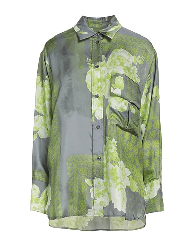 BEATRICE .B Floral shirts & blouses Grey 100% Silk