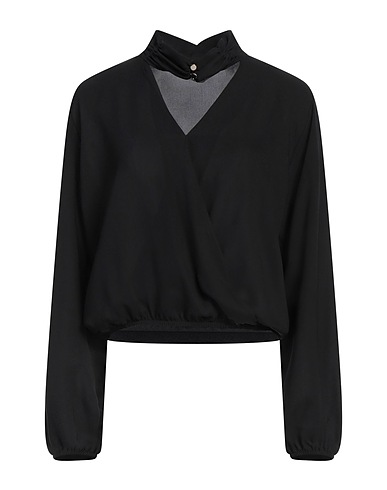 LANACAPRINA Top Nero 100% Poliestere