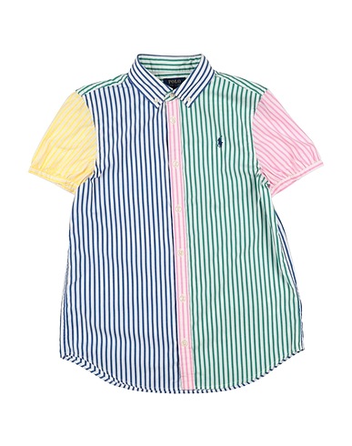 POLO RALPH LAUREN Patterned shirt Green 100% Cotton