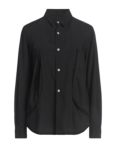 COMME des GARÇONS Solid colour shirts & blouses Black 100% Polyester