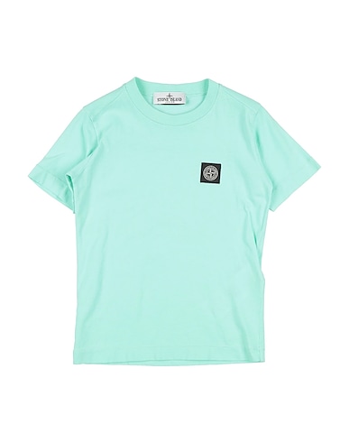 STONE ISLAND JUNIOR T-shirt 100% Cotton