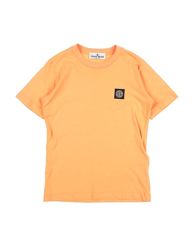 STONE ISLAND JUNIOR T-shirt ARANCIONE 100% Cotton