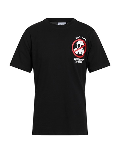 BUT NOT T-shirt Black 100% Cotton