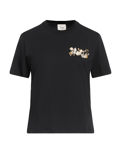 ALYSI T-shirt CHOCOLAT Black 100% Cotton