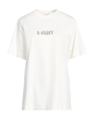 ALYSI T-shirt CHOCOLAT White 100% Cotton