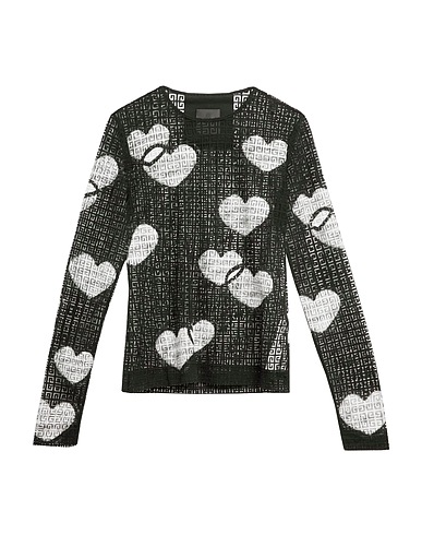 GIVENCHY T-shirt Black 58% Lyocell, 29% Cotton, 13% Polyester