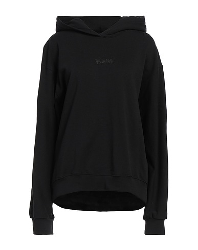 DISCLAIMER Hooded track jacket  Black 100% Cotton