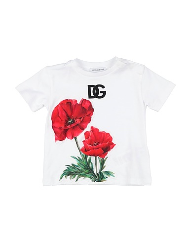 DOLCE&GABBANA T-shirt White 100% Cotton, Polyester