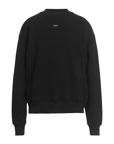 OFF-WHITE™ Hooded track jacket  Black 100% Cotton, Elastane