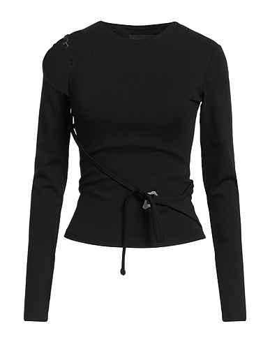 HELIOT EMIL T-shirt Μαύρο 68% Βισκόζη, 27% Νάιλον, 5% Ελαστάνη