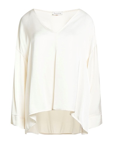 MANILA GRACE Top Ivory 100% Viscose