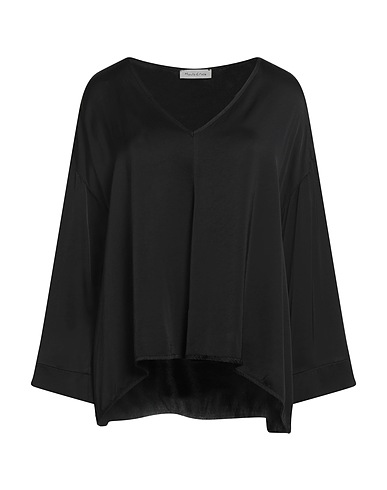 MANILA GRACE Top Black 100% Viscose