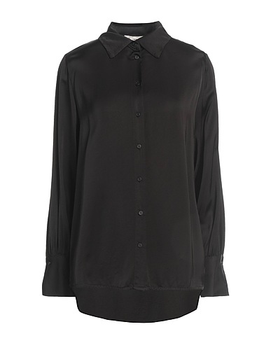 MANILA GRACE Camicie e bluse tinta unita Nero 100% Viscosa