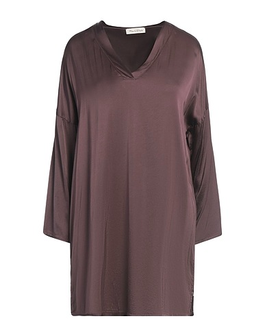 MANILA GRACE Top Chocolate brown Viscose