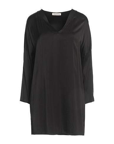 MANILA GRACE Top Black Viscose