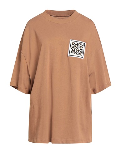 EMPORIO ARMANI T-shirt Camel 100% Cotton