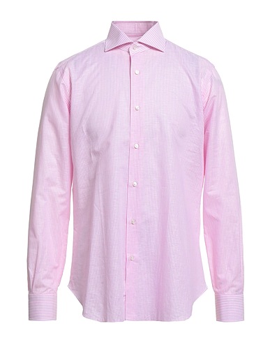 BARBA Napoli Striped shirt 51% Linen, 49% Cotton