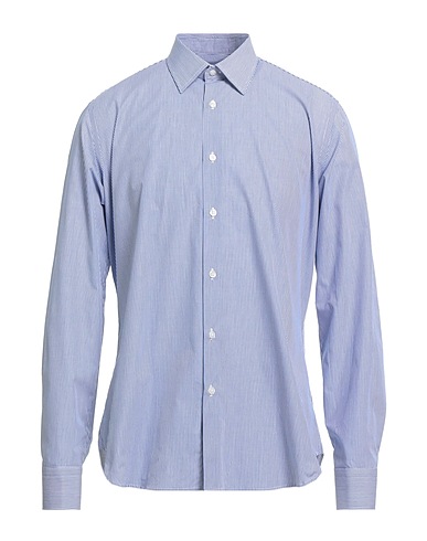 TOMBOLINI Striped shirt Midnight blue 100% Cotton