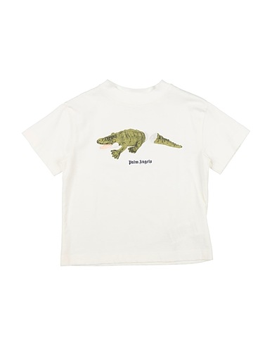 PALM ANGELS T-shirt Bianco 100% Cotone