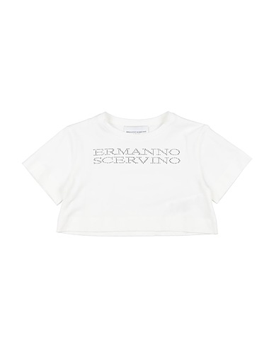 ERMANNO SCERVINO JUNIOR T-shirt White 100% Cotton