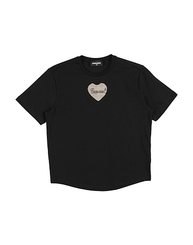 DSQUARED2 T-shirt Nero 100% Cotone