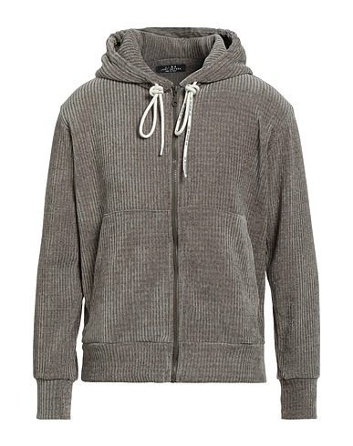 J·B4 JUST BEFORE Hooded track jacket  Sage green 80% Viscose, 20% Polyester