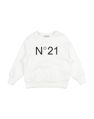 N°21 Felpa Bianco 100% Cotone