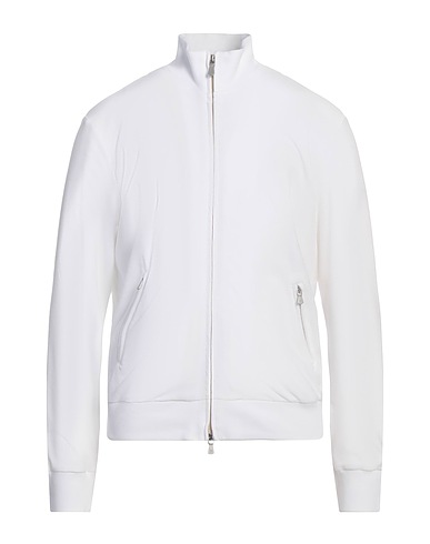 ELEVENTY Sweatshirt White 67% Cotton, 33% Polyester, Polyurethane