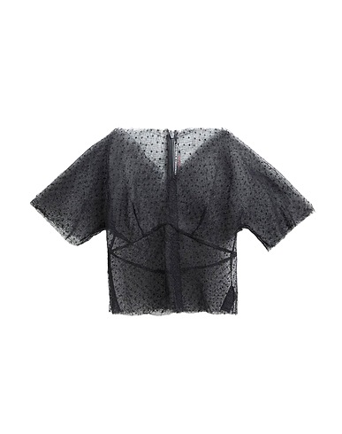 ERMANNO SCERVINO Top Schwarz 60% Seide, 40% Polyamid