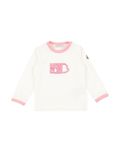 MONCLER T-shirt White 92% Cotton, 8% Elastane, Polyester