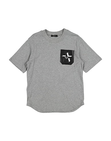 N°21 T-shirt Grey 100% Cotton