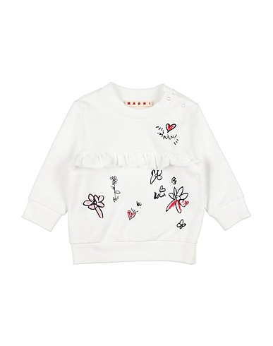 MARNI Sweatshirt White 100% Cotton
