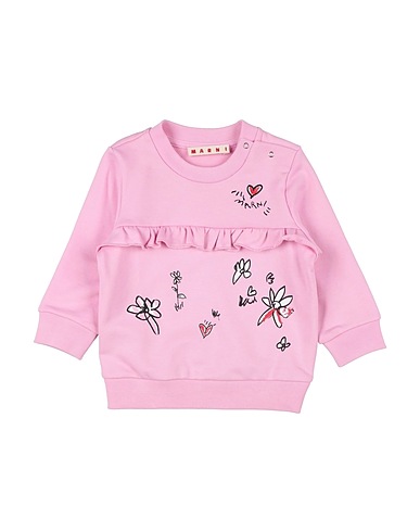 MARNI Sweat-shirt Rose 100% Coton