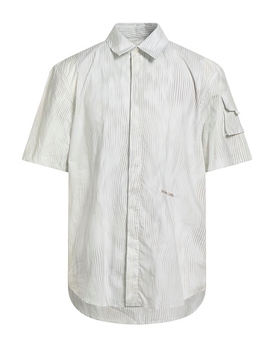 HELMUT LANG Striped shirt Off white 100% Cotton