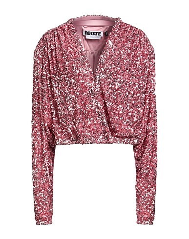ROTATE BIRGER CHRISTENSEN Top Pink 100% Polyester