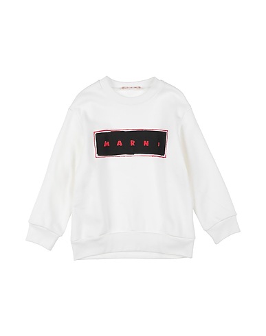 MARNI Felpa Bianco 100% Cotone