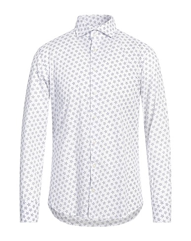 BASTONCINO Camicia fantasia Blu navy 100% Cotone