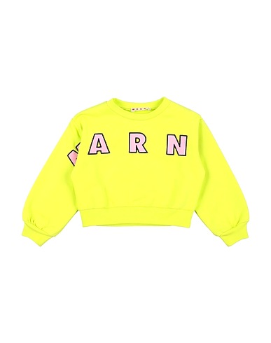 MARNI Sweatshirt Lime green 100% Cotton