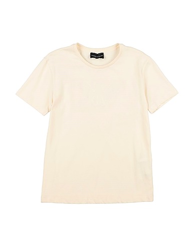 EMPORIO ARMANI T-shirt Beige 100% Cotone
