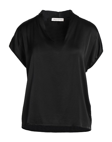 MANILA GRACE Top Black 97% Viscose, 3% Elastane
