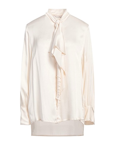 MANILA GRACE Solid color shirts & blouses Off white 100% Viscose