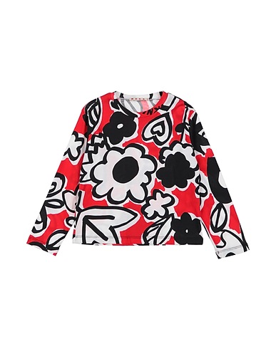 MARNI T-shirt Rouge 100% Coton