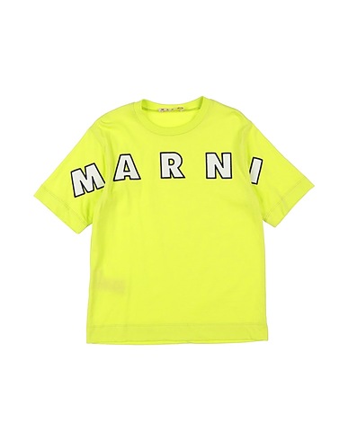 MARNI T-shirt Lime green 100% Cotton