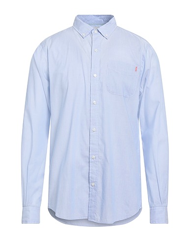 SCOTCH & SODA Gestreiftes Hemd Blau 100% Organische Baumwolle
