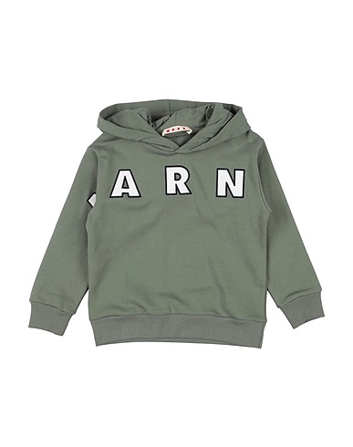 MARNI Sweatshirt Military green 100% Cotton