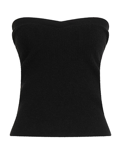 IRO Top Black 36% Polyamide, 33% Viscose, 24% Cotton, 7% Polyester